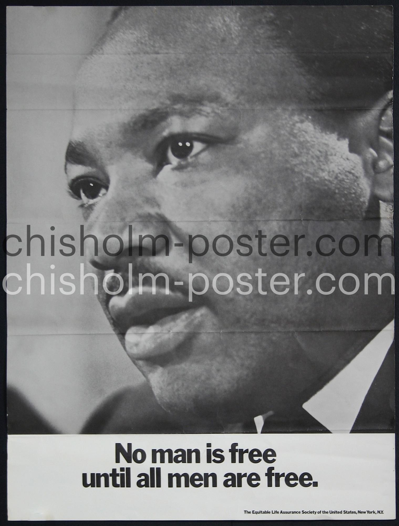Dr. Martin Luther King, Jr - No Man is Free Until All Men are Free