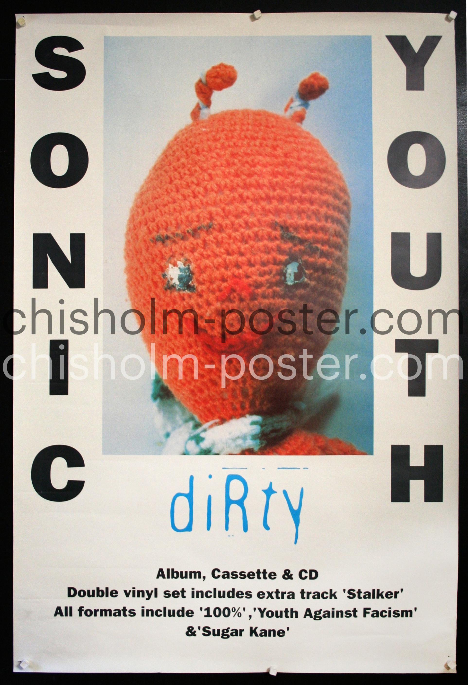 Sonic Youth - Dirty (2) | Original Vintage Poster | Chisholm Larsson ...
