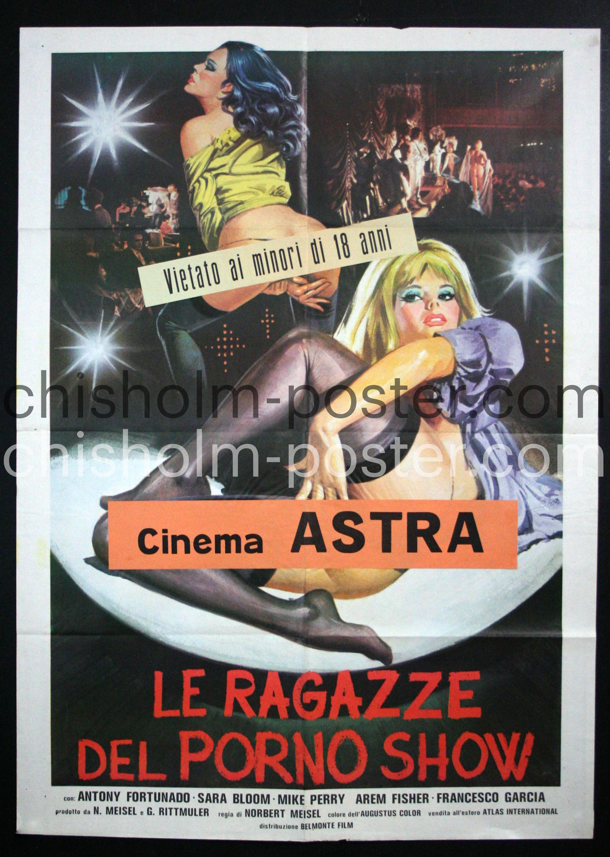 La Ragazze Del Porno Show | Original Vintage Poster | Chisholm Larsson  Gallery