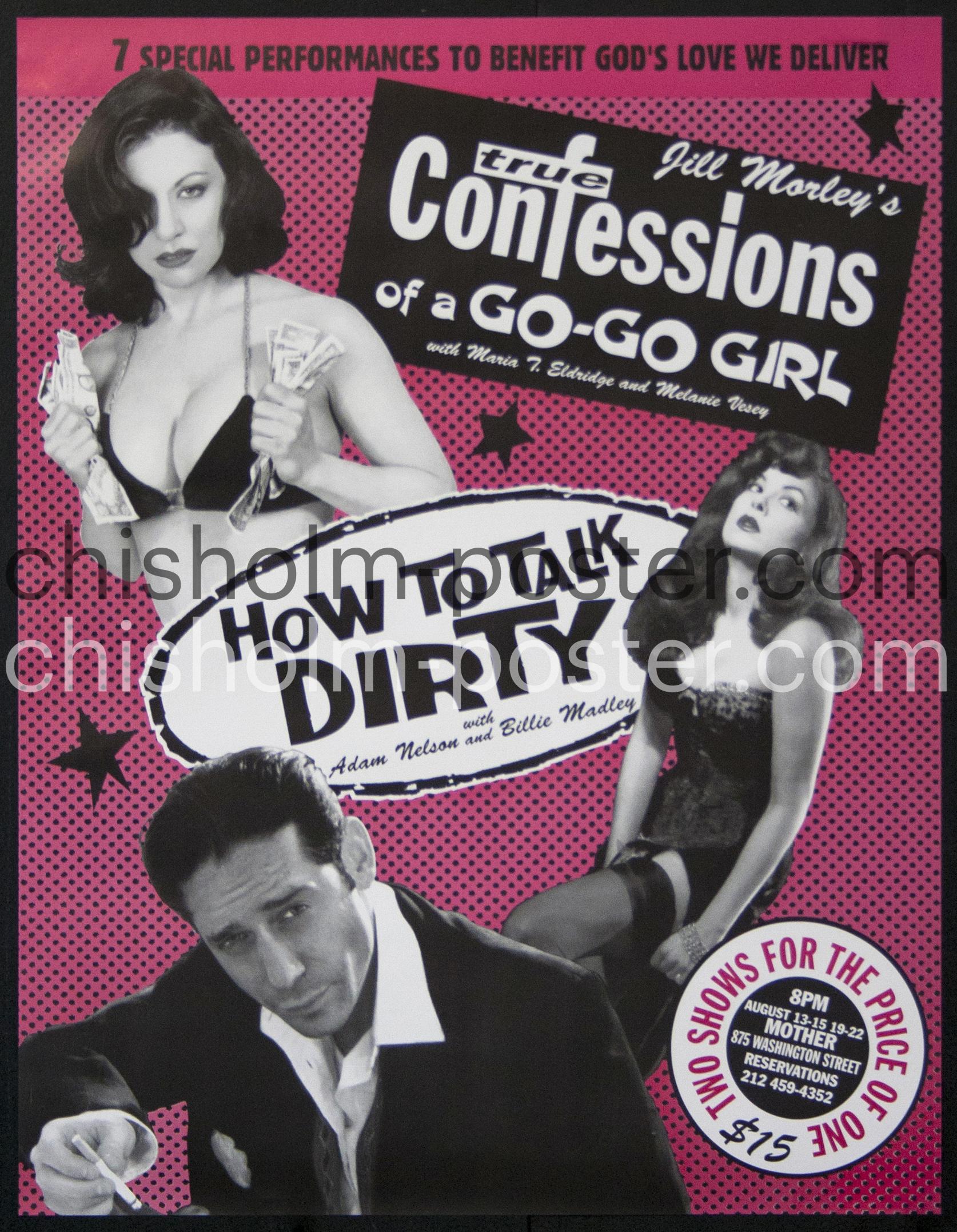 True Confessions of a Go-Go Girl - How To Talk Dirty | Original Vintage  Poster | Chisholm Larsson Gallery