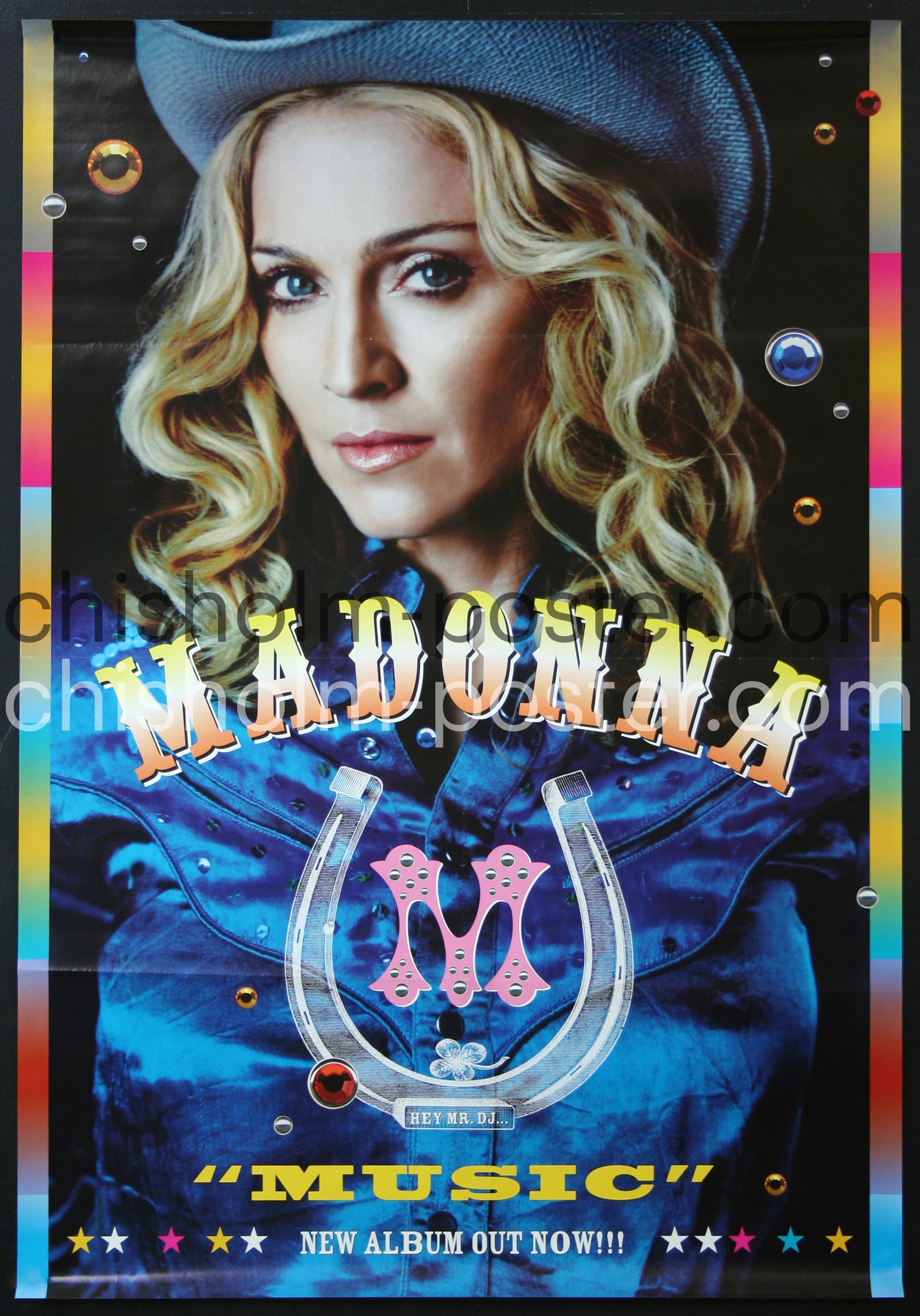 Madonna - Music | Original Vintage Poster | Chisholm Larsson Gallery