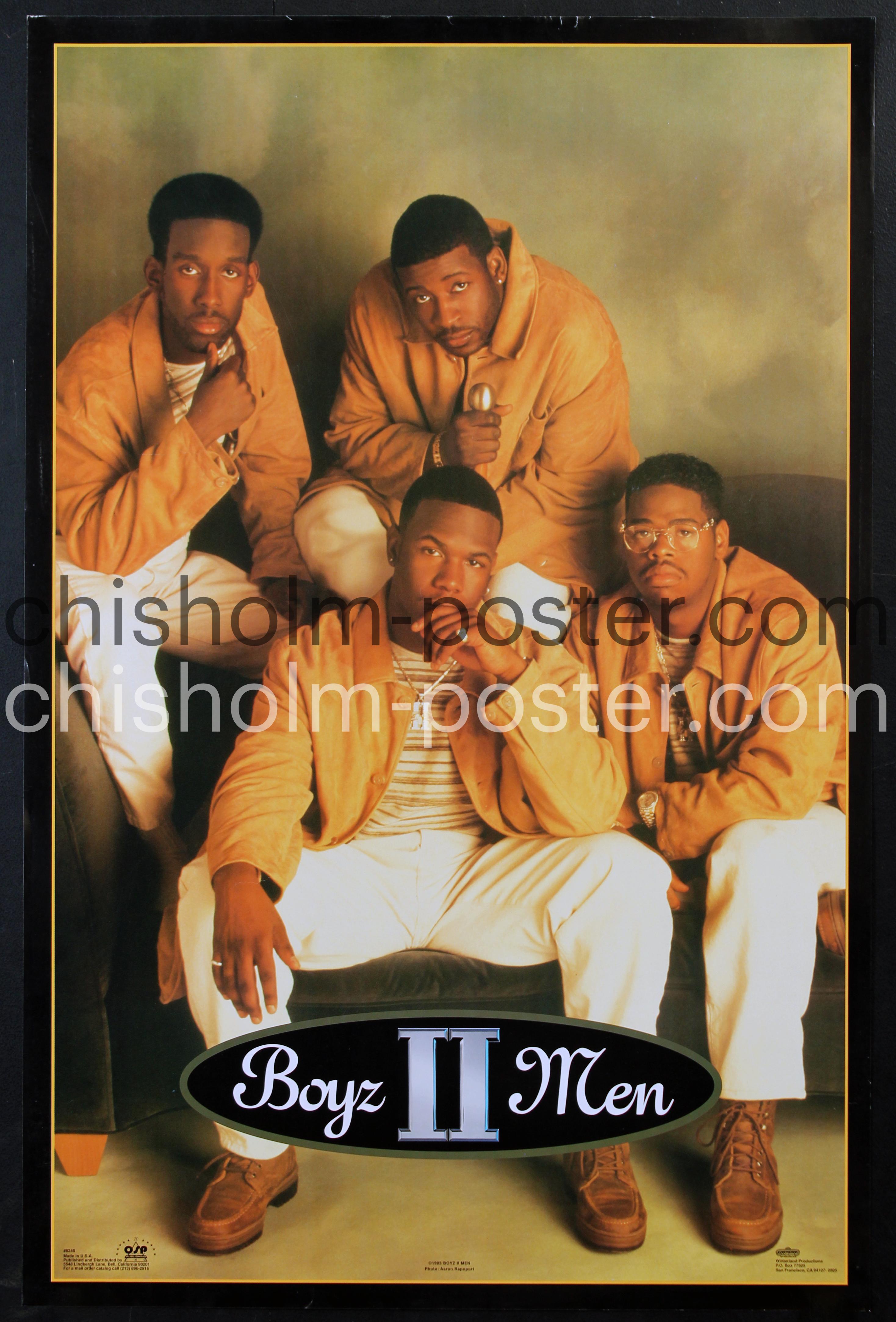 Boyz II Men (Boys to Men) | Original Vintage Poster | Chisholm Larsson  Gallery