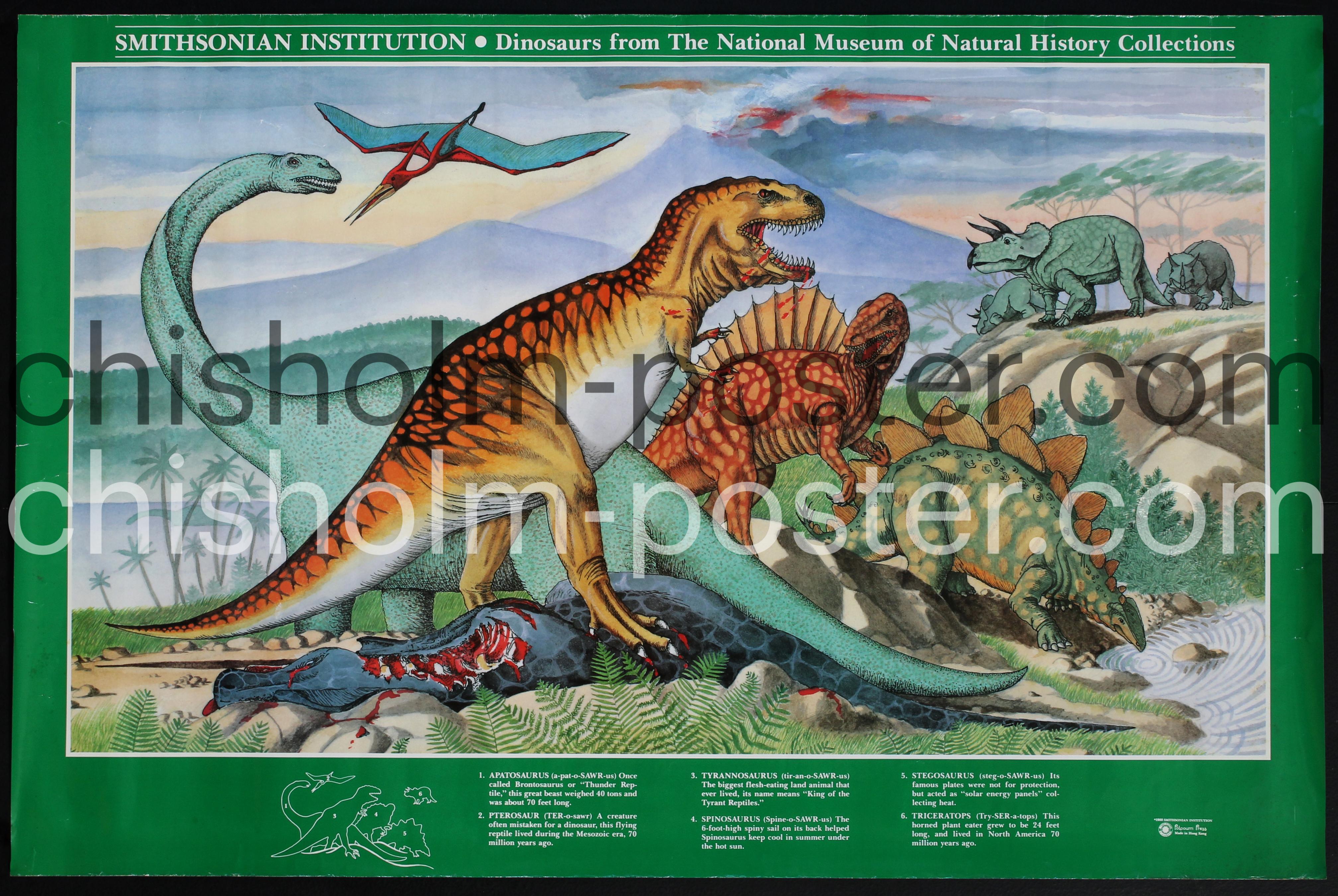 Feathered Dinosaur Poster – Paleontological Research Institution