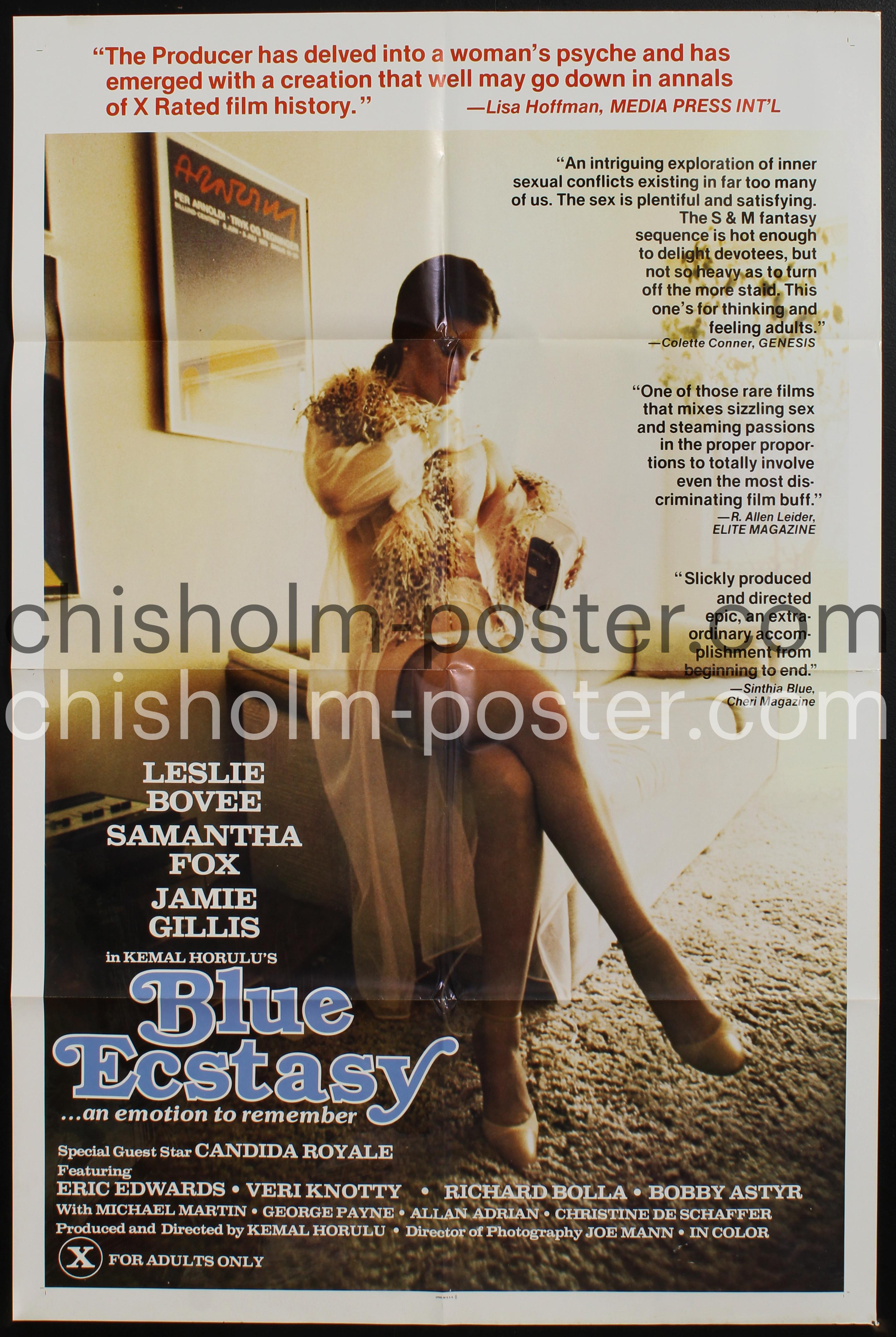 Blue Ecstasy | Original Vintage Poster | Chisholm Larsson Gallery