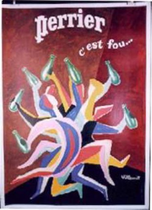 Perrier, c'est Fou | Original Vintage Poster | Chisholm Larsson Gallery