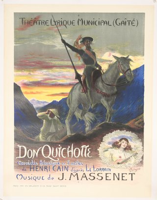 Don Quichotte J. Massenet | Original Vintage Poster | Chisholm Larsson ...