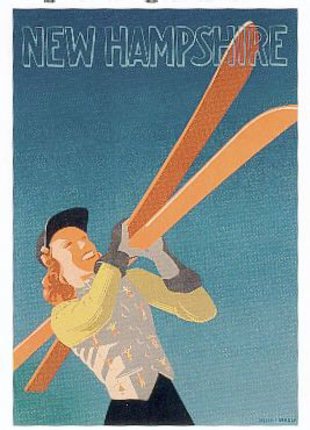 a woman holding skis