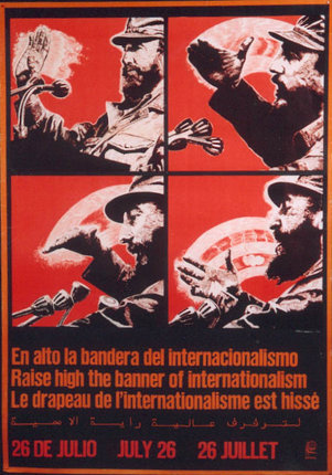 fidel castro poster propaganda