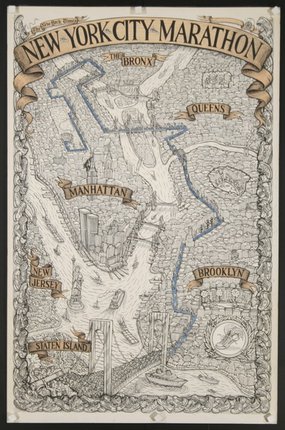 a map of the city of manhattan