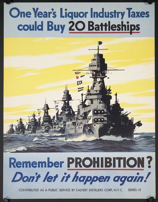 a poster of a war ship