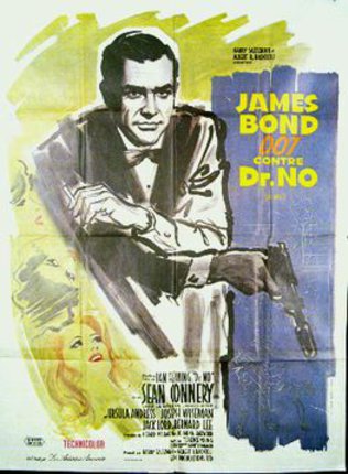 James Bond 007 contre Dr. No (re-release) | Original Vintage Poster ...