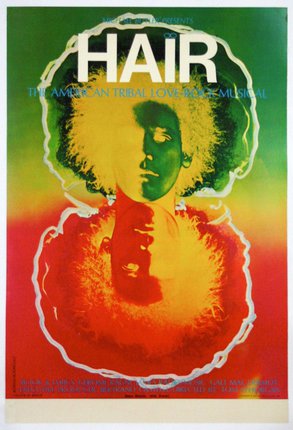 Hair (4) | Original Vintage Poster | Chisholm Larsson Gallery