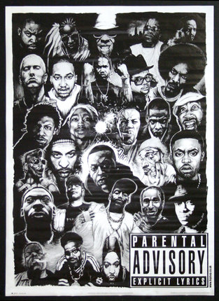 parental advisory poster rappers names