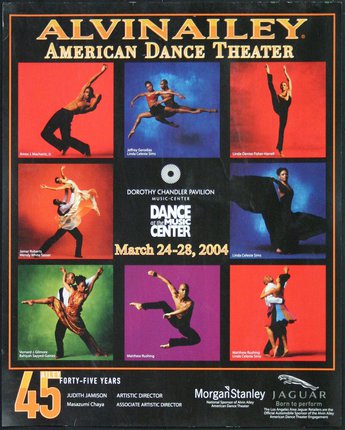 a poster for a dance theater