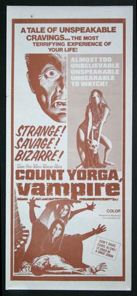 a movie poster of a vampire