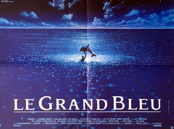 Le Grand Bleu - French | Original Vintage Poster | Chisholm Larsson Gallery