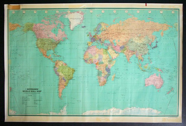 a map of the world