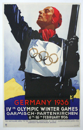 a poster of a soldier holding a rifle