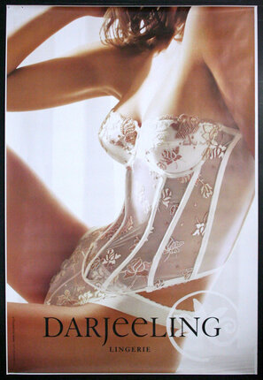 Darjeeling Lingerie, Original Vintage Poster