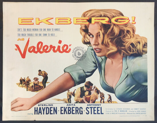 a movie poster of a woman