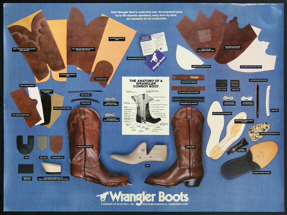 bus Kast Comorama Wrangler - Wrangler Boots | Original Vintage Poster | Chisholm Larsson  Gallery