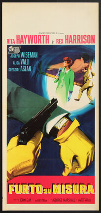 a movie poster with a gun