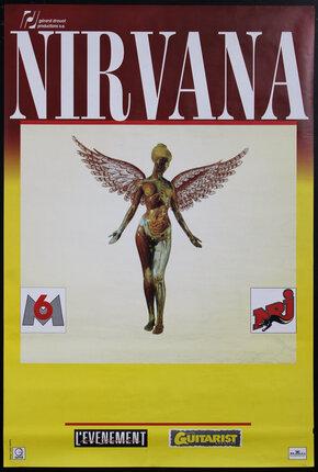 Nirvana - In Utero - Gerard Drouot Productions | Original Vintage