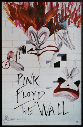 The Wall Pink Floyd Music Poster – Globe Studio Gallery