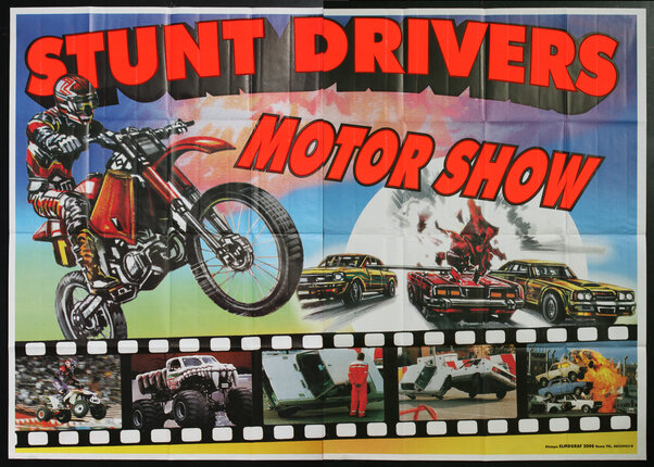 a poster of a motor show