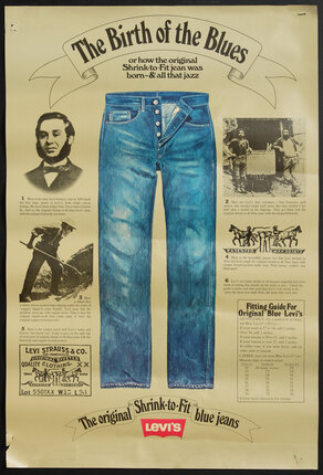 Levi's - The Birth of the Blues | Original Vintage Poster