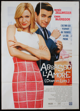 a movie poster of a man and woman