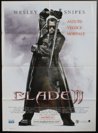 a movie poster of a man holding a sword