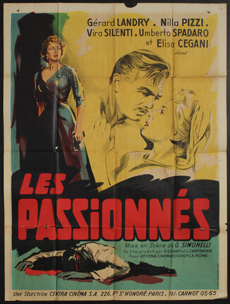 Les Passionnes (Canzone appassionata) | Original Vintage Poster ...