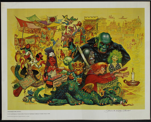 a poster of a cartoon