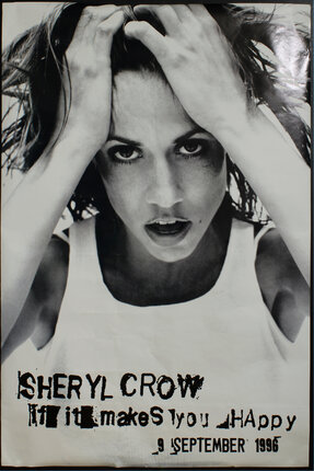 Sheryl Crow - if it makes you happy | Original Vintage Poster ...