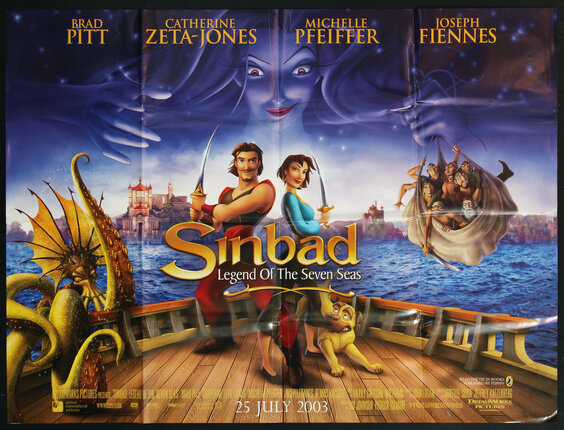 Sinbad: Legend Of The Seven Seas | Original Vintage Poster | Chisholm ...