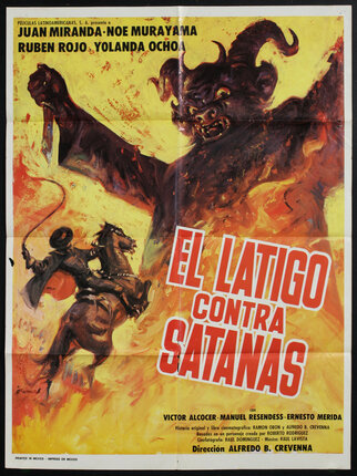 El Latigo contra Satanas | Original Vintage Poster | Chisholm Larsson ...