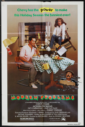 movie poster with people at a dinner table