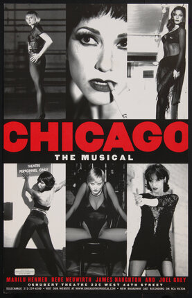 chicago original musical poster