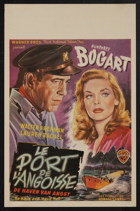 movie poster with a man and woman