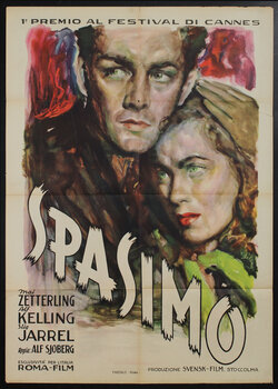 movie poster with a man and woman