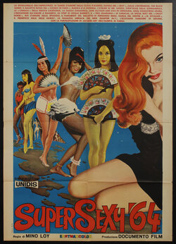 a poster of women in garments