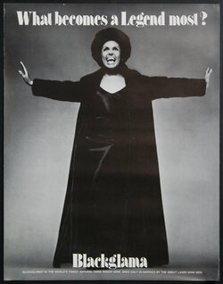 a woman in a long black dress