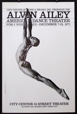 a poster of a dancer