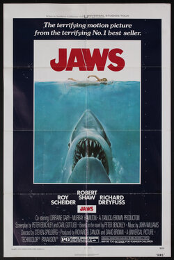 a movie poster of a shark