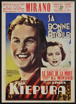 a movie poster of a man and a woman